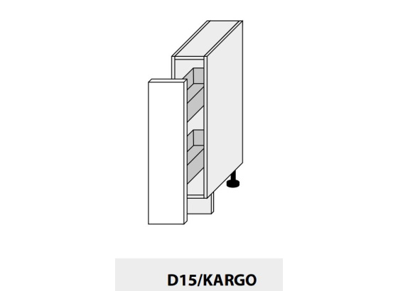 Dolní skříňka kuchyně Quantum D15 + cargo