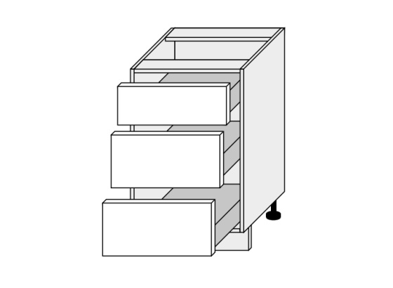 Dolní skříňka kuchyně Quantum D3A 50