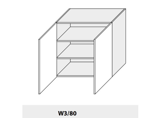 Horní skříňka kuchyně Quantum W3 80  