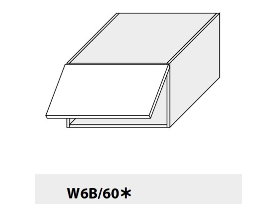 Horní skříňka kuchyně Quantum W6B 60 HK aventos