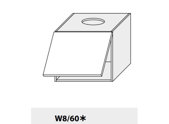 Horní skříňka kuchyně Quantum W8 60  