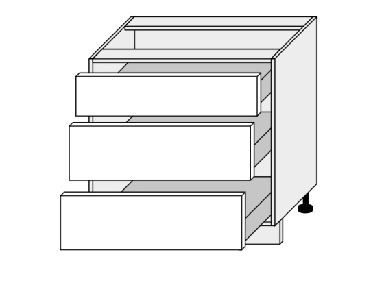 Dolní skříňka kuchyně Quantum D3A 80