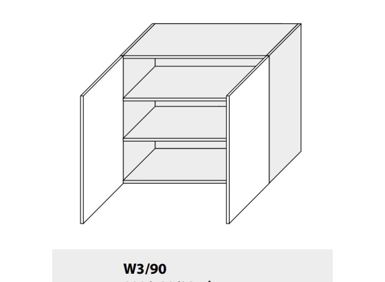 Horní skříňka kuchyně Quantum W3 90  