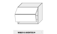 Horní skříňka kuchyně Quantum W8B 90 AV  