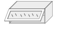 Horní skříňka kuchyně Quantum W4BS 90 WKF  