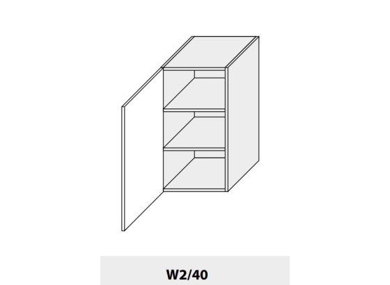 Horní skříňka kuchyně Quantum W2 40