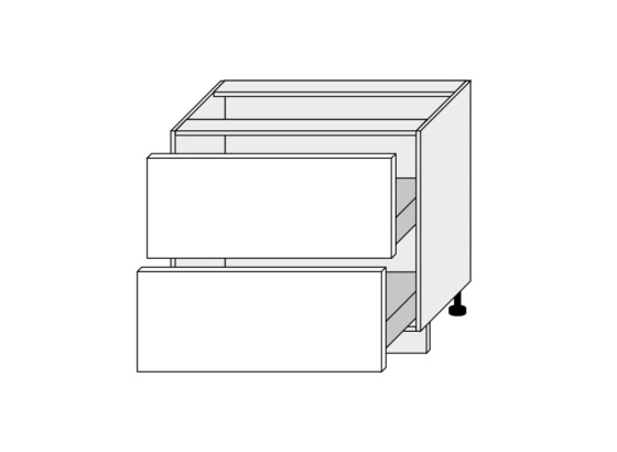 Dolní skříňka kuchyně Quantum D2M 90
