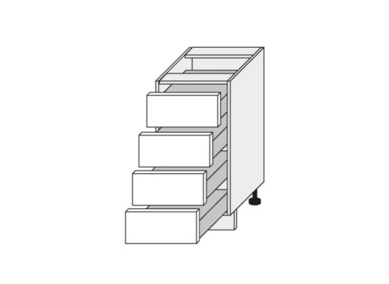 Dolní skříňka kuchyně Quantum D4R 40