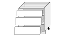 Dolní skříňka kuchyně Quantum D3R 80