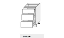 Dolní skříňka kuchyně Quantum D3M 50