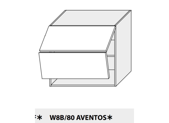 Horní skříňka kuchyně Quantum W8B 80 AV 